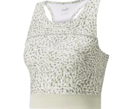 Run High Shine Crop Tank